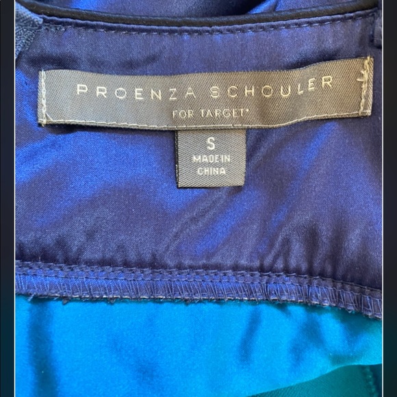 Proenza Schouler for Target Silk Blue Top Small - Picture 6 of 7